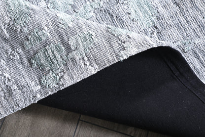 Modern High Low Grey Rugs | Textured design