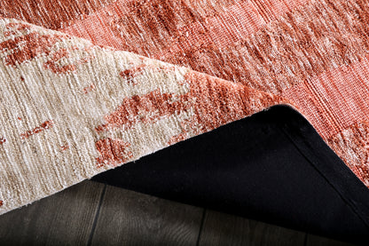 Modern High Low Wine Rugs | Abstract Pattern
