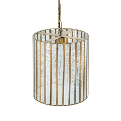 Gold Pendants Wall Light with Decorative Glass