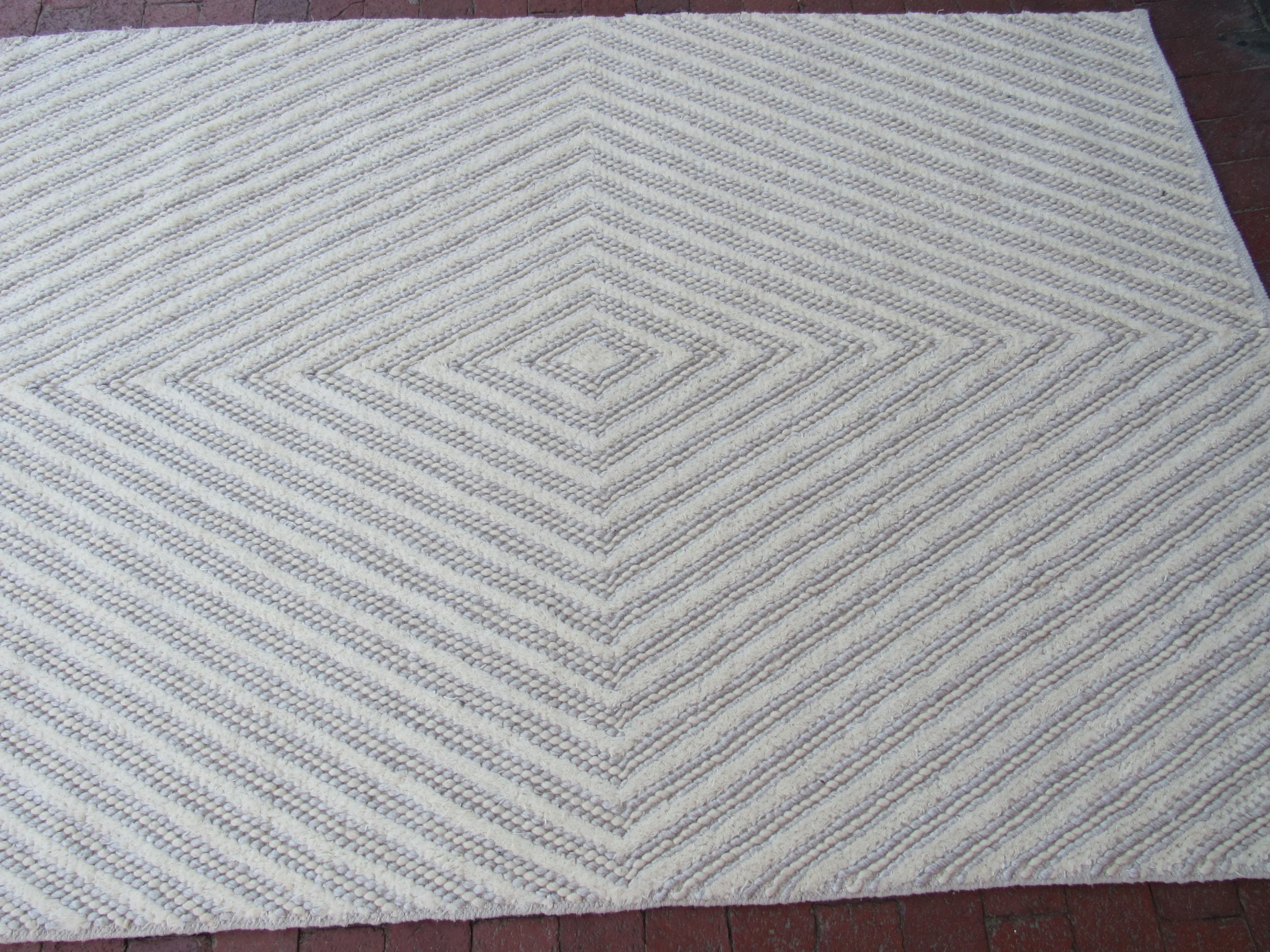 Hand Woven Textured Rug 160x230cm 5 Hand Woven Textured Rug 160x230cm - Image 5