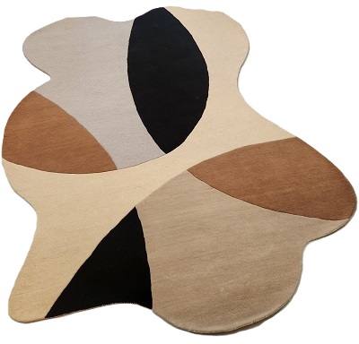 Hand Tufted Contemporary Shaped Rug 1 Shaped Rug cape town