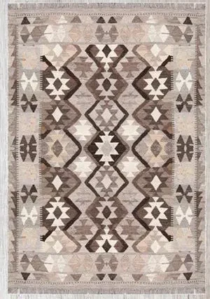 Hand Woven Natural Kilim. 1 Natural kilim